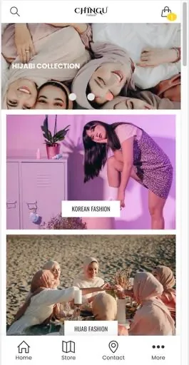 Chingu Fashion - Website design 19 | MAZCODEX portfolio
